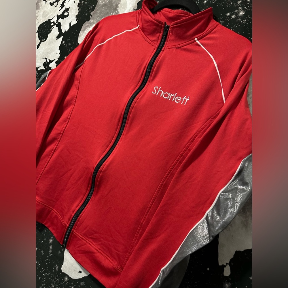 Scarletts Team Rhinestone Track Jacket - Picture 8 of 12